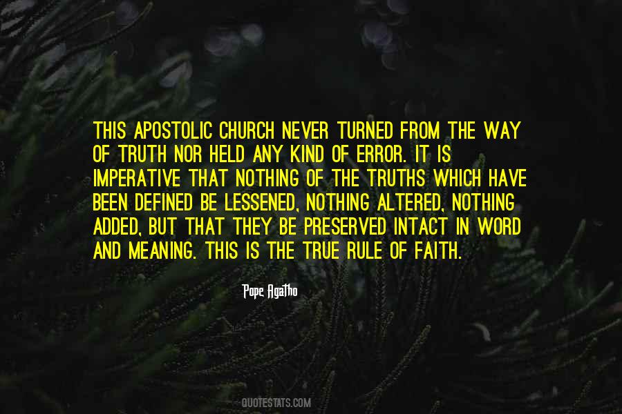 Pope Agatho Quotes #830406