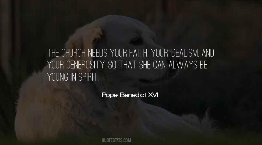 Pope Benedict XVI Quotes #1286510