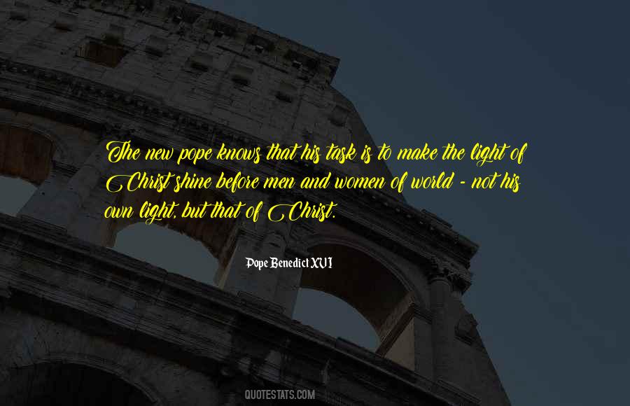 Pope Benedict XVI Quotes #1440615