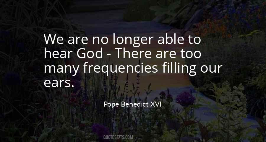 Pope Benedict XVI Quotes #806042