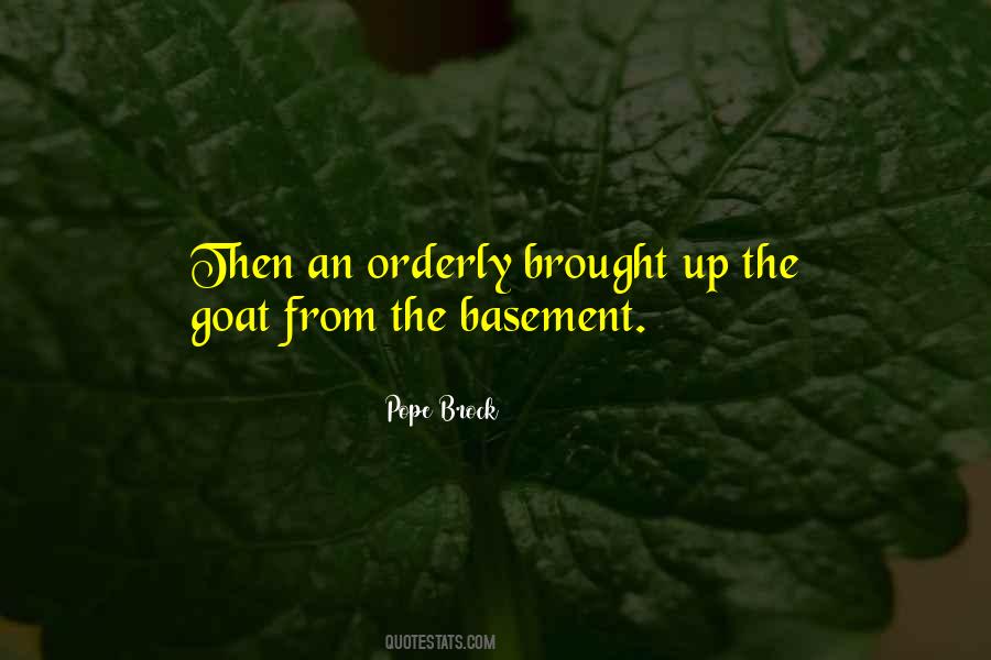 Pope Brock Quotes #1461681