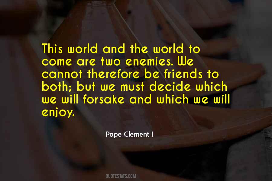 Pope Clement I Quotes #1710930