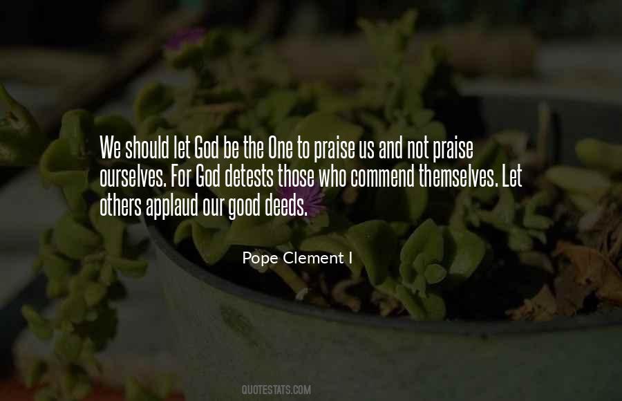 Pope Clement I Quotes #623945