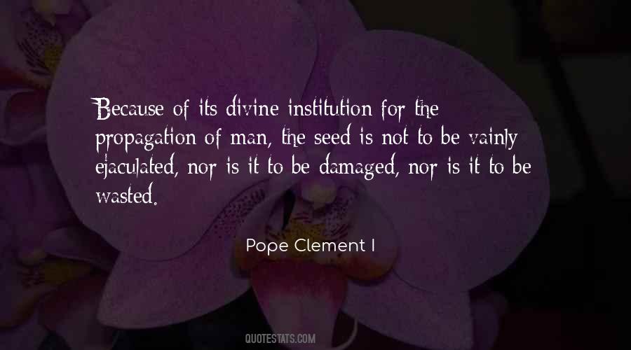 Pope Clement I Quotes #884987