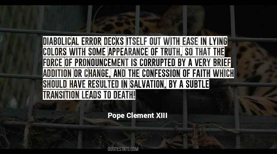 Pope Clement XIII Quotes #1384599