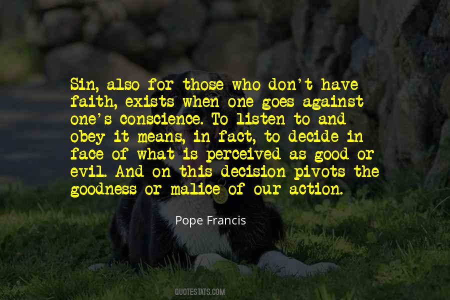 Pope Francis Quotes #1735508