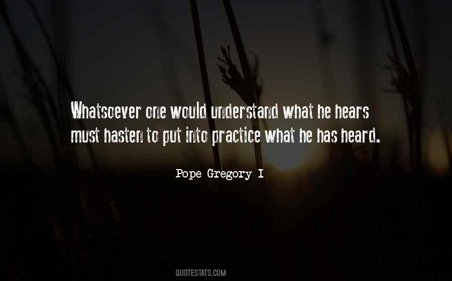 Pope Gregory I Quotes #1071950