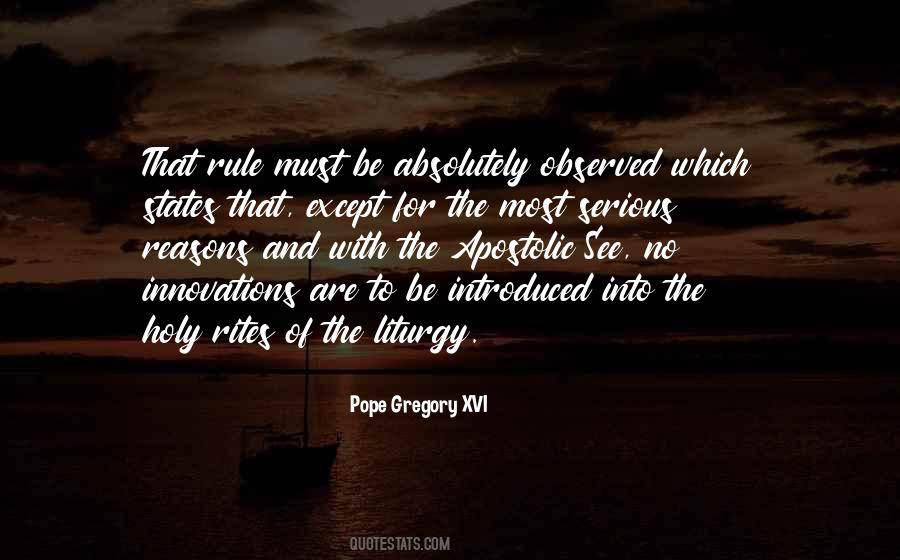 Pope Gregory XVI Quotes #802760