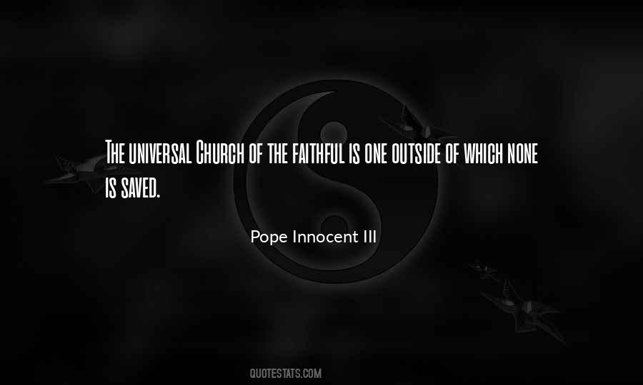 Pope Innocent III Quotes #1335642