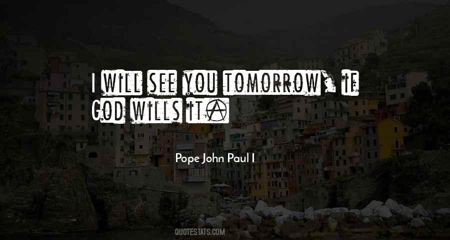 Pope John Paul I Quotes #1018695