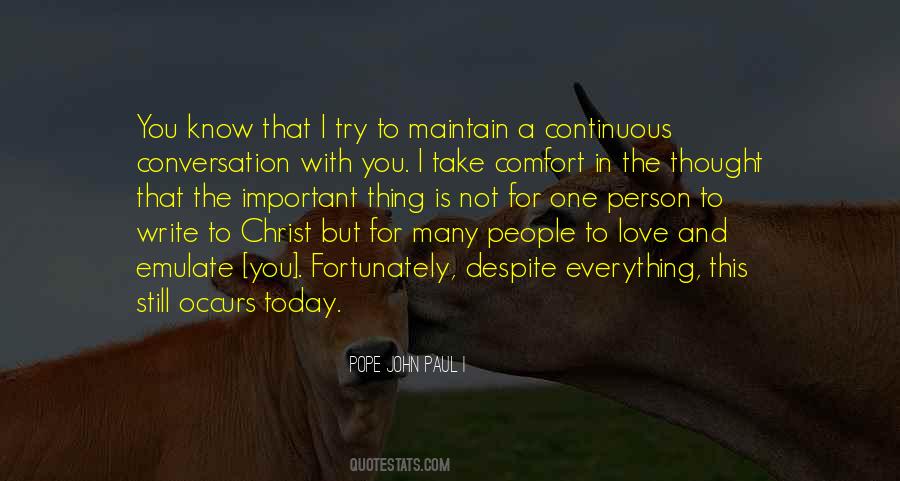 Pope John Paul I Quotes #671436
