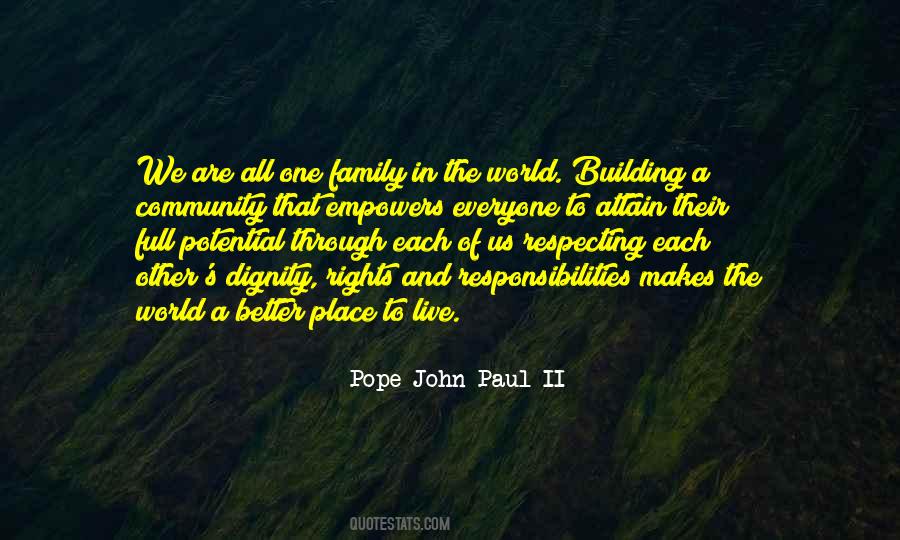 Pope John Paul II Quotes #1581093