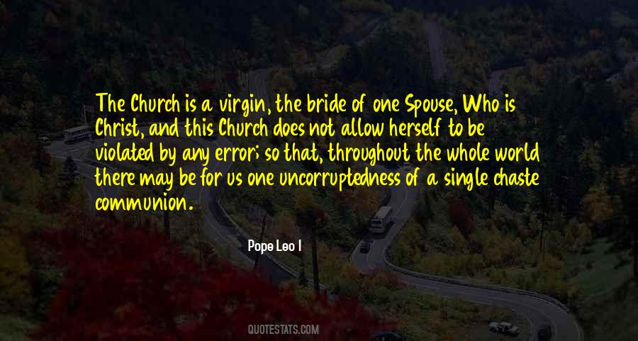 Pope Leo I Quotes #1792448