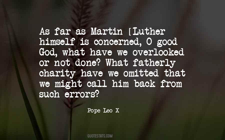 Pope Leo X Quotes #1176424