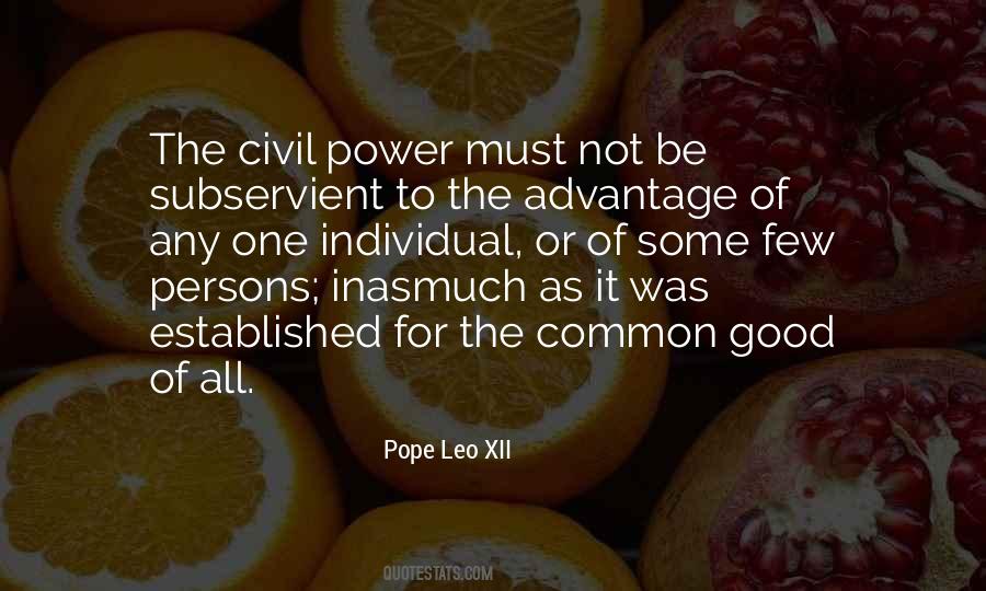 Pope Leo XII Quotes #903719