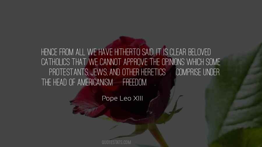 Pope Leo XIII Quotes #1290016