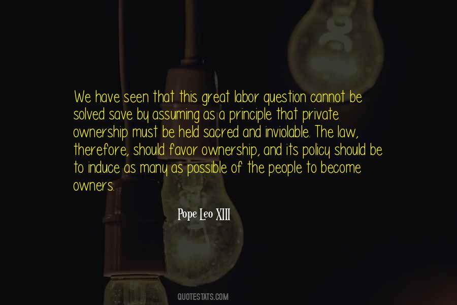 Pope Leo XIII Quotes #583249