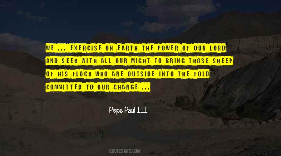 Pope Paul III Quotes #836651