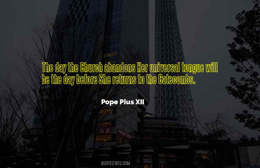 Pope Pius XII Quotes #1205957