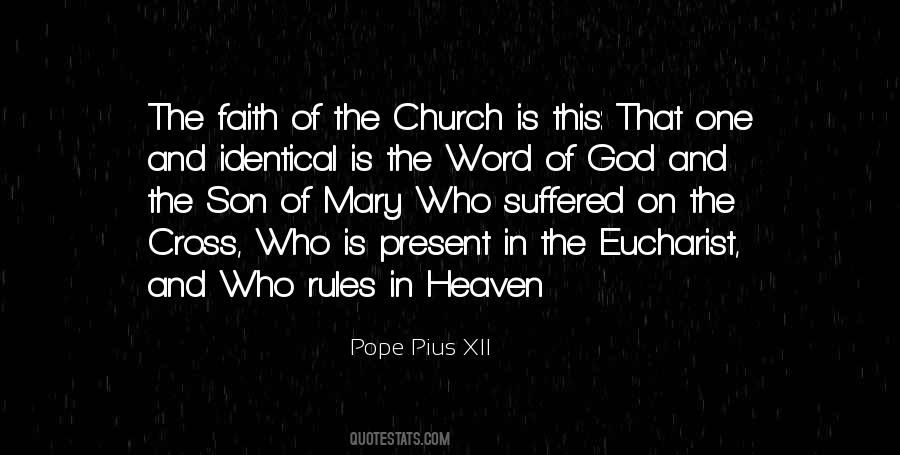 Pope Pius XII Quotes #1284514