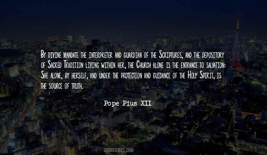 Pope Pius XII Quotes #277356