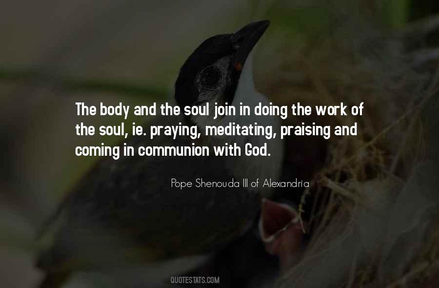 Pope Shenouda III Of Alexandria Quotes #1823708