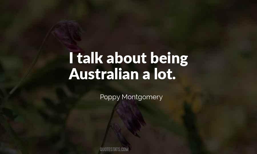 Poppy Montgomery Quotes #936993