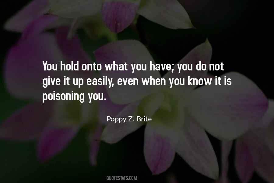 Poppy Z. Brite Quotes #112411