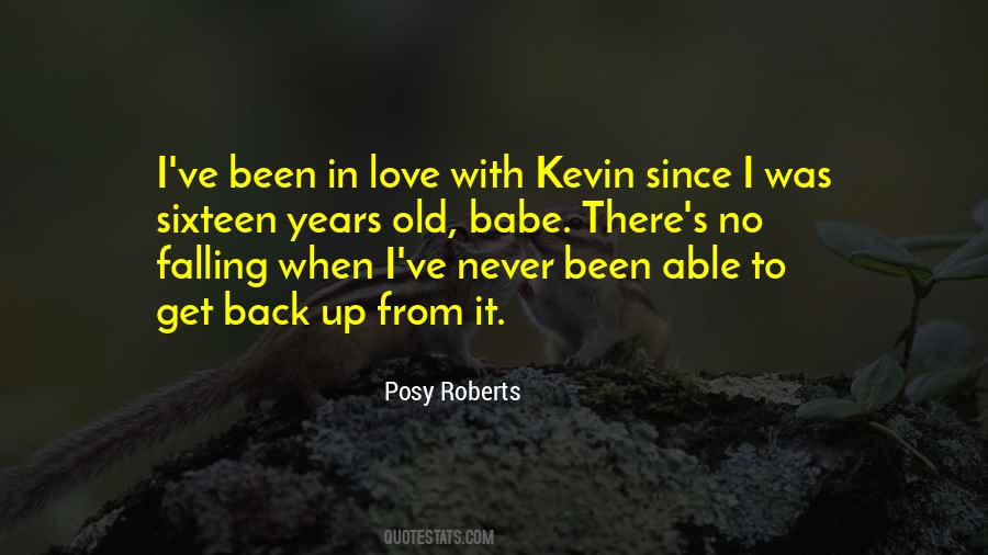 Posy Roberts Quotes #1181492