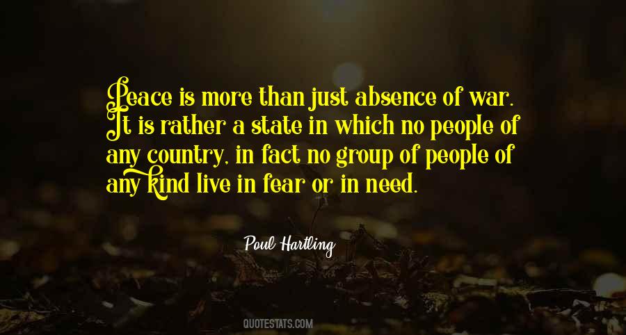 Poul Hartling Quotes #1622701