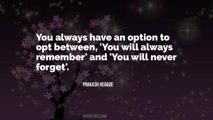 Prakash Hegade Quotes #517085