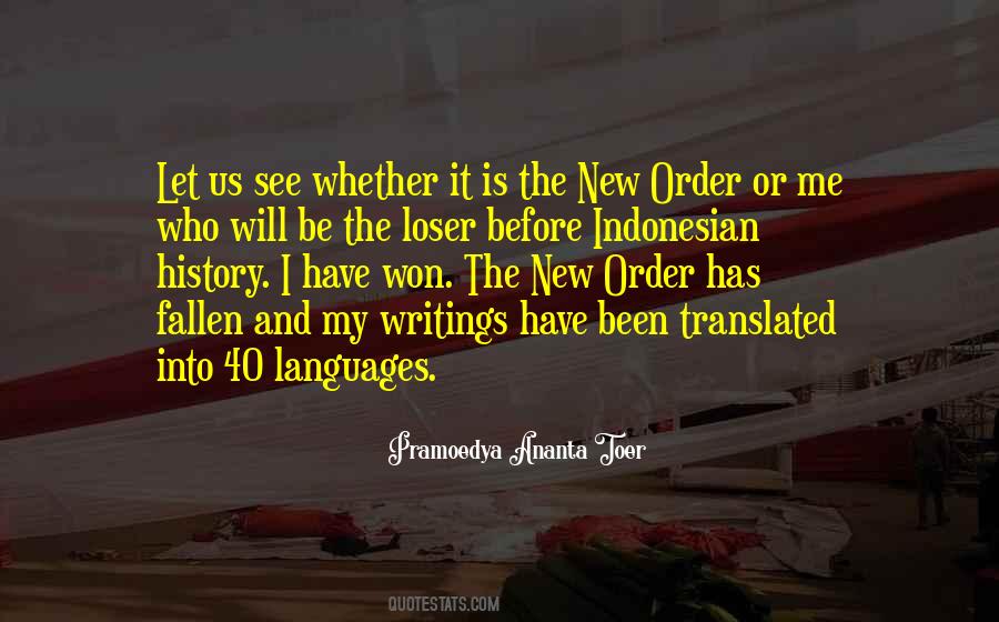 Pramoedya Ananta Toer Quotes #665097