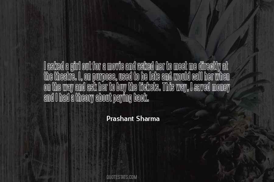 Prashant Sharma Quotes #1484079