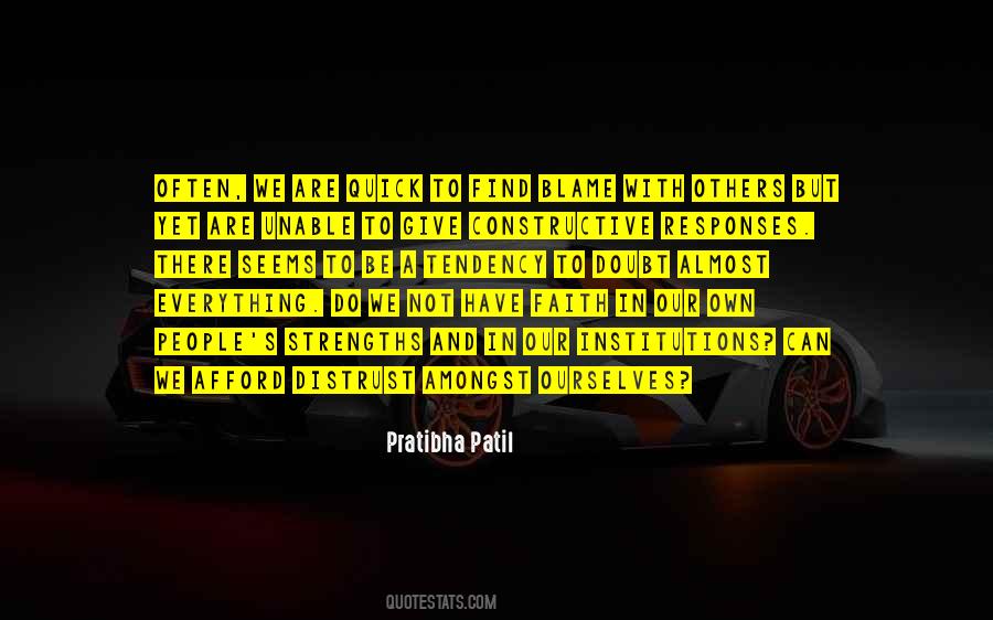 Pratibha Patil Quotes #681261