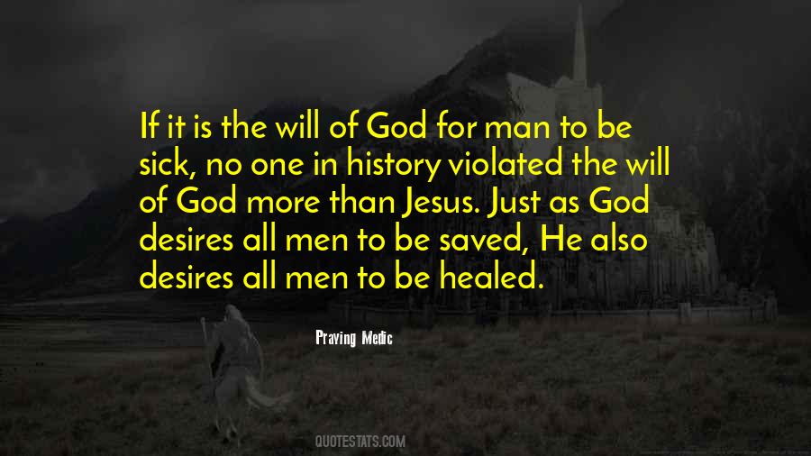 Praying Medic Quotes #240310