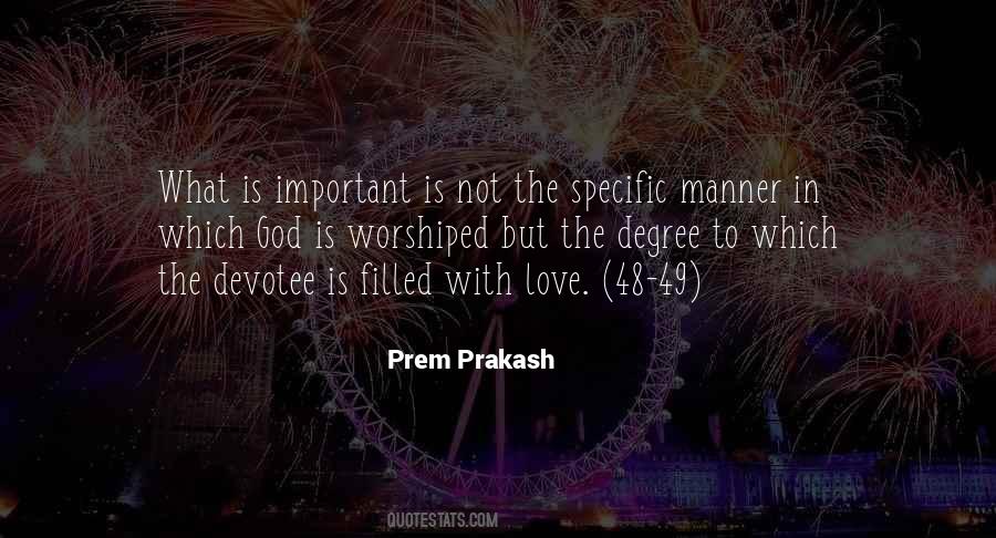 Prem Prakash Quotes #520564