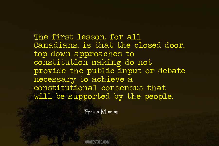 Preston Manning Quotes #1393959