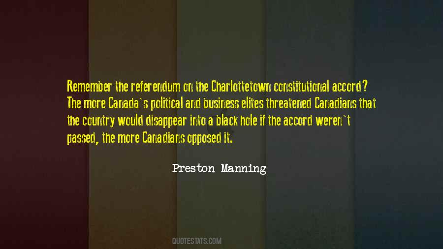 Preston Manning Quotes #1551887