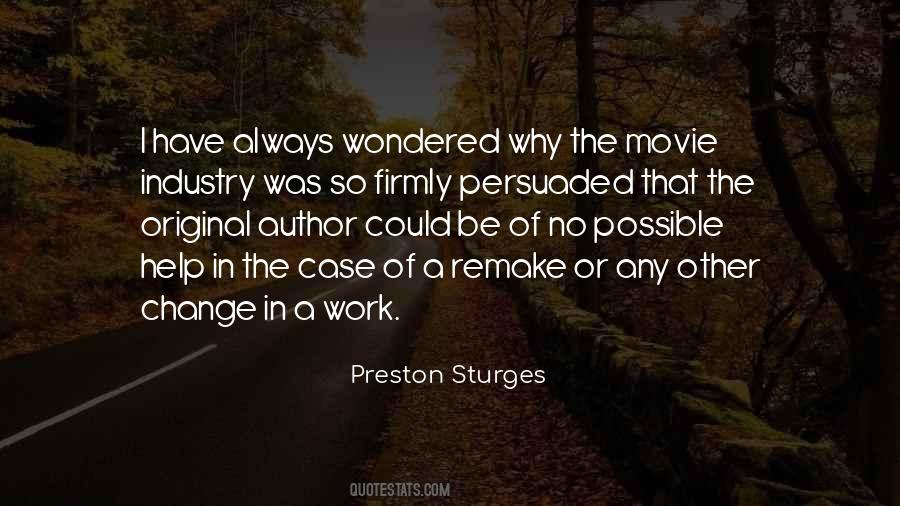 Preston Sturges Quotes #442777