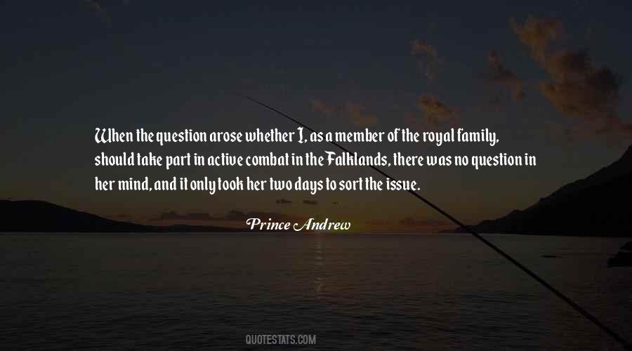 Prince Andrew Quotes #94573