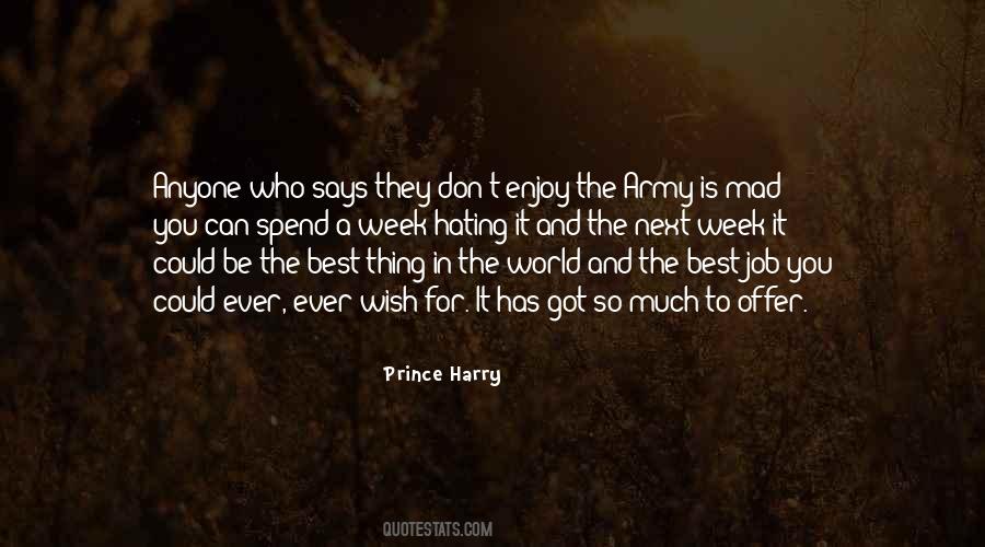 Prince Harry Quotes #1328930