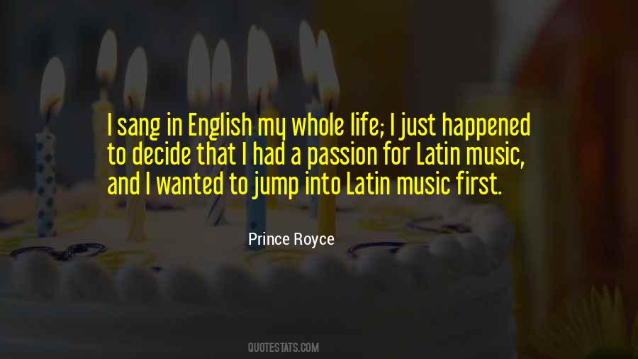 Prince Royce Quotes #1403691