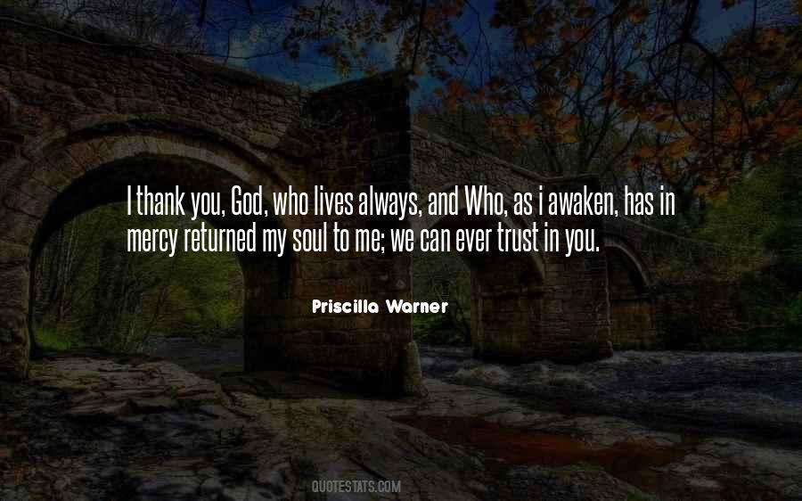 Priscilla Warner Quotes #416474