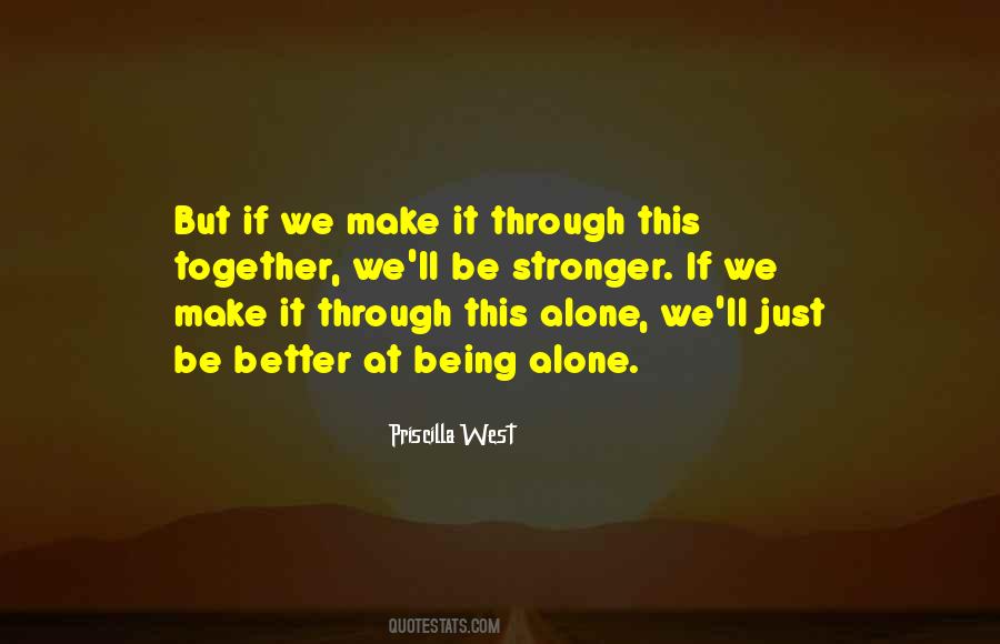Priscilla West Quotes #1251427