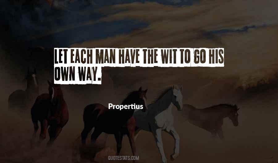 Propertius Quotes #998470