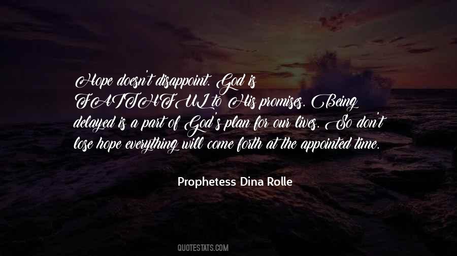 Prophetess Dina Rolle Quotes #181603
