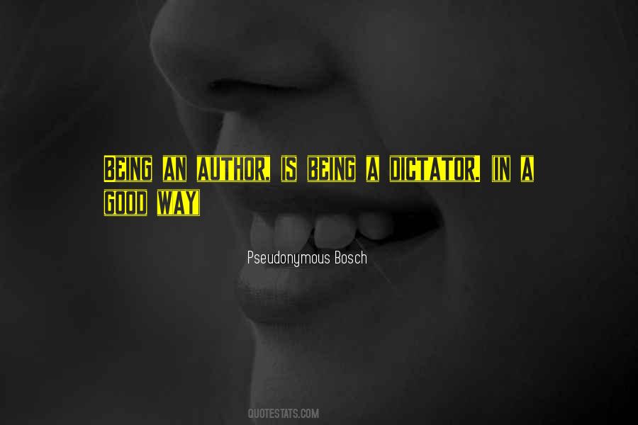 Pseudonymous Bosch Quotes #1004861