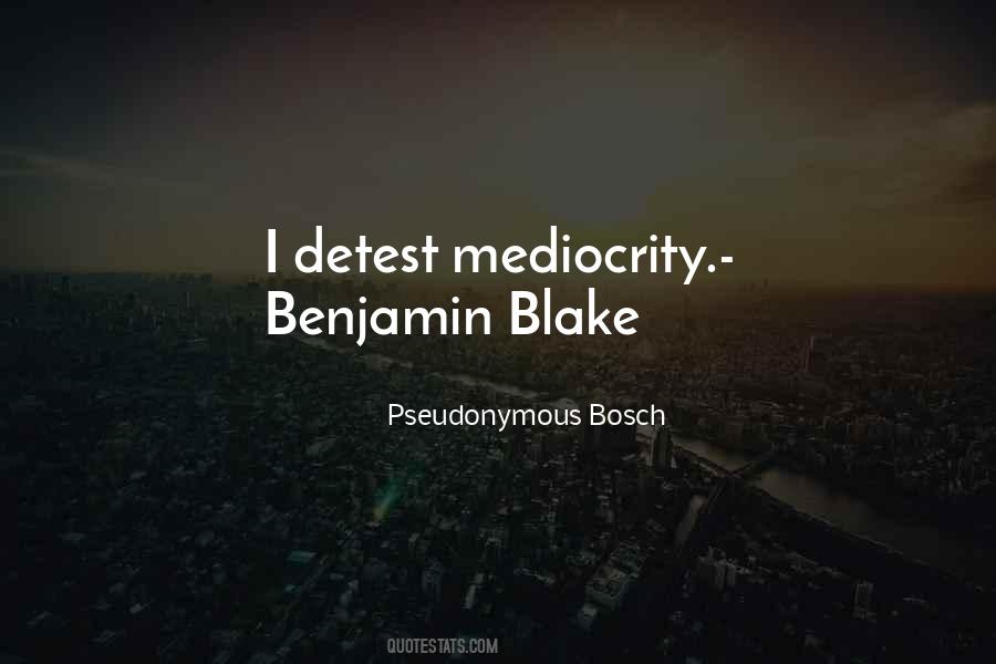 Pseudonymous Bosch Quotes #1830112