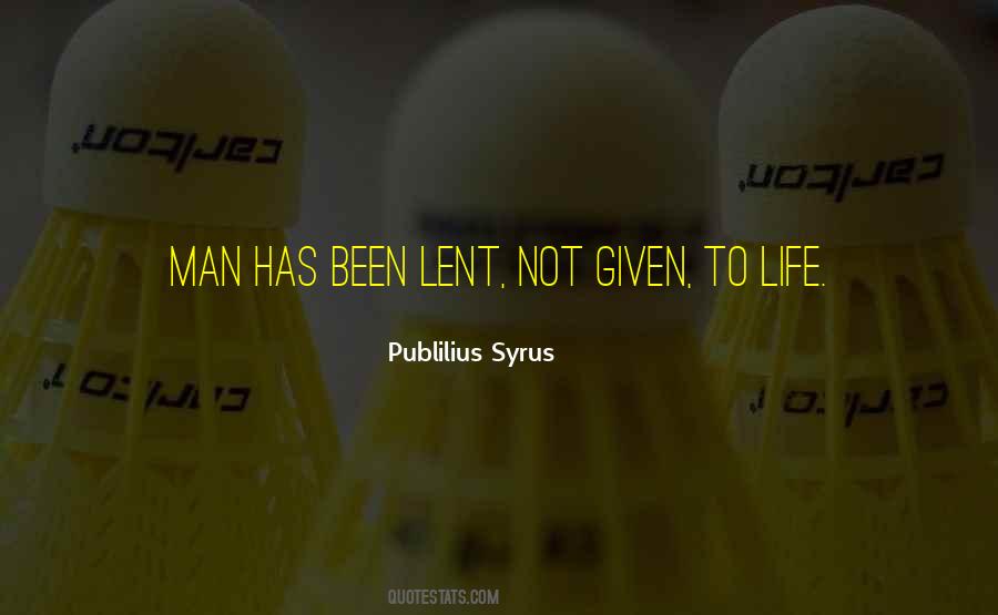 Publilius Syrus Quotes #1016961
