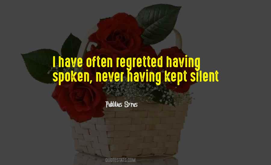 Publilius Syrus Quotes #1242455
